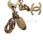 Preview: CHANEL 2013 versailles Perlenkette*Kette & Ohrringe SET pastellfarben geringelt