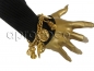 Preview: CHANEL vintage Bettelarmband - Armband - goldfarben mit schweren Anhängern Charms