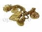 Preview: CHANEL vintage Bettelarmband - Armband - goldfarben mit schweren Anhängern