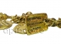 Preview: CHANEL vintage Bettelarmband - Armband - goldfarben mit schweren Anhängern Charms