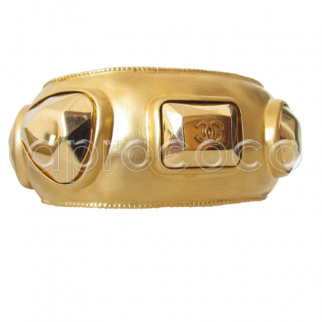 CHANEL - das meistgefragte Armreif Armband 2007 mit facettierten Metalljuwelen