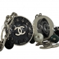 Preview: CHANEL 2006 silver-tone Belt-Necklace w/ iconic enameled Charms & Pearls - LOCOMOTIVE*TRAIN