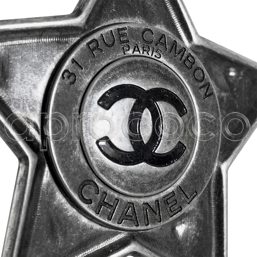 Chanel Silver Metal Paris-Dallas Multistrand Necklace CC Logo at 1stDibs