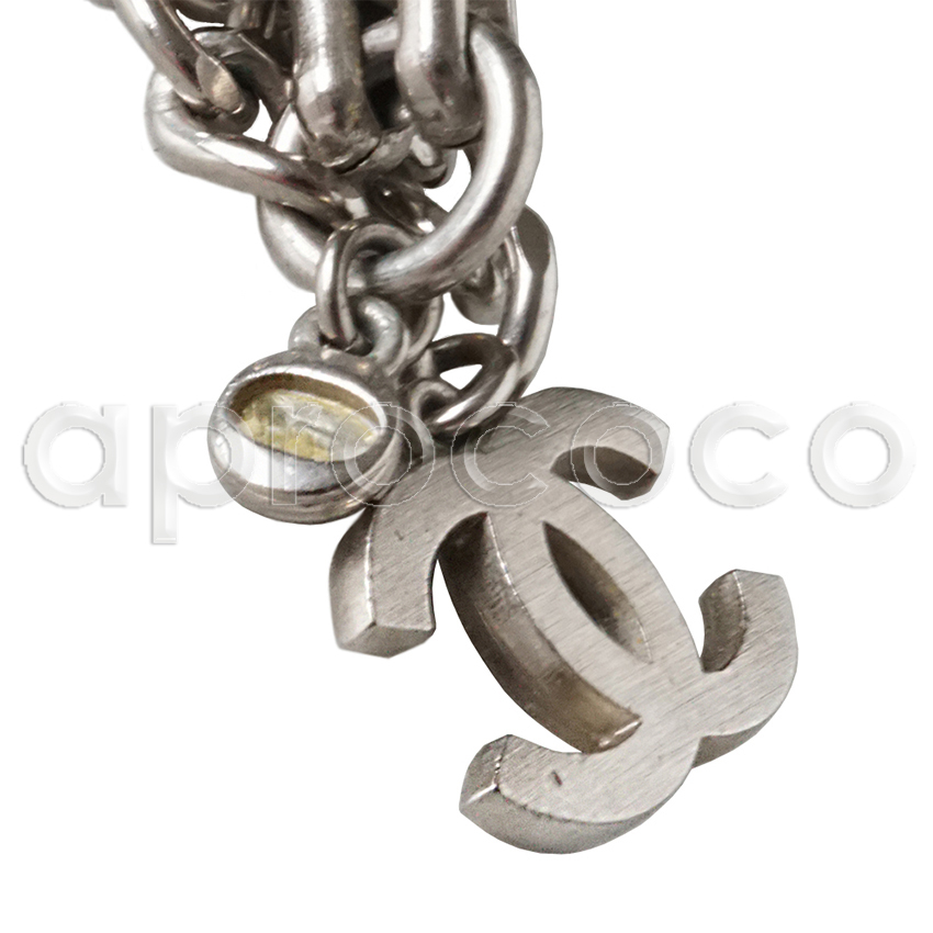 aprococo - Fantastic CHANEL 2007 silver-tone charm Necklace with