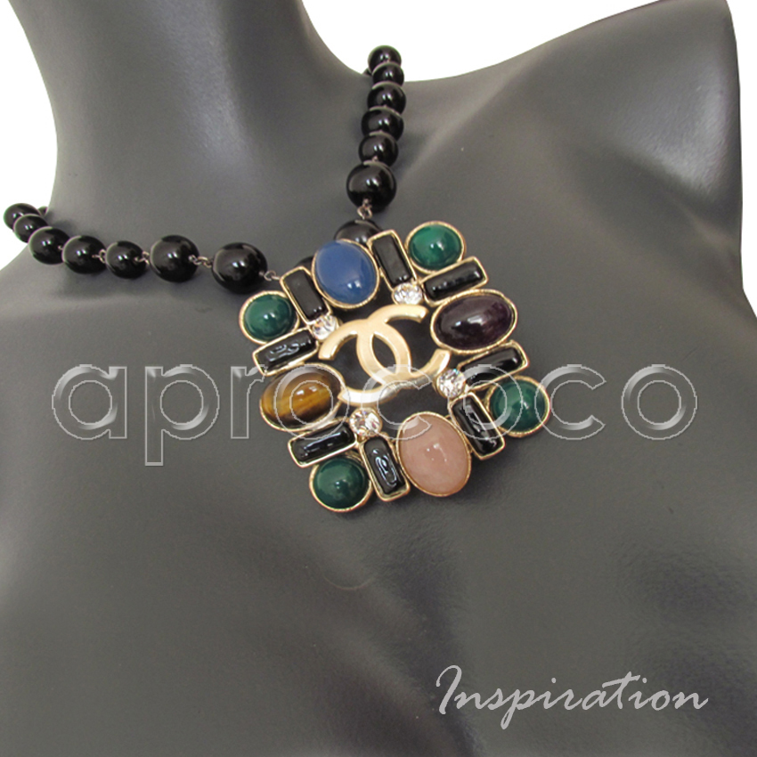Chanel brooches full stones  Chanel jewelry necklace, Chanel
