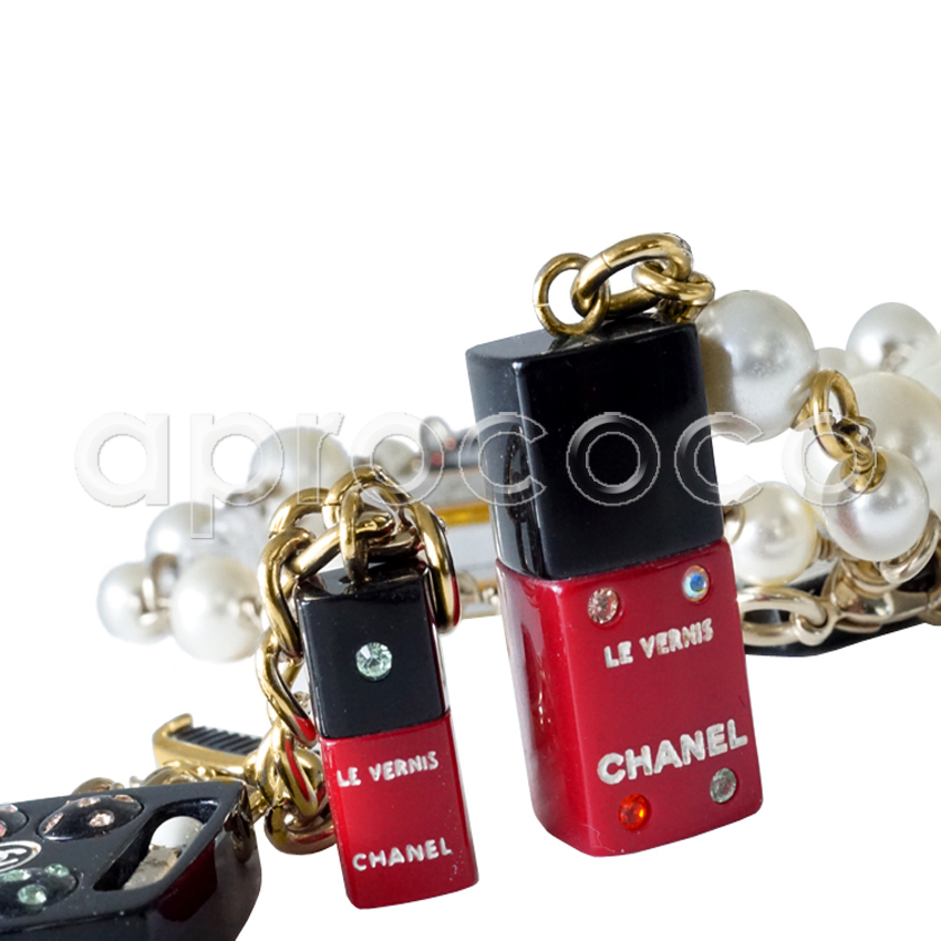 CHANEL N°5 Key Charm Perfume Bottle Motif Gold Pink Accessories Not for  Sale New