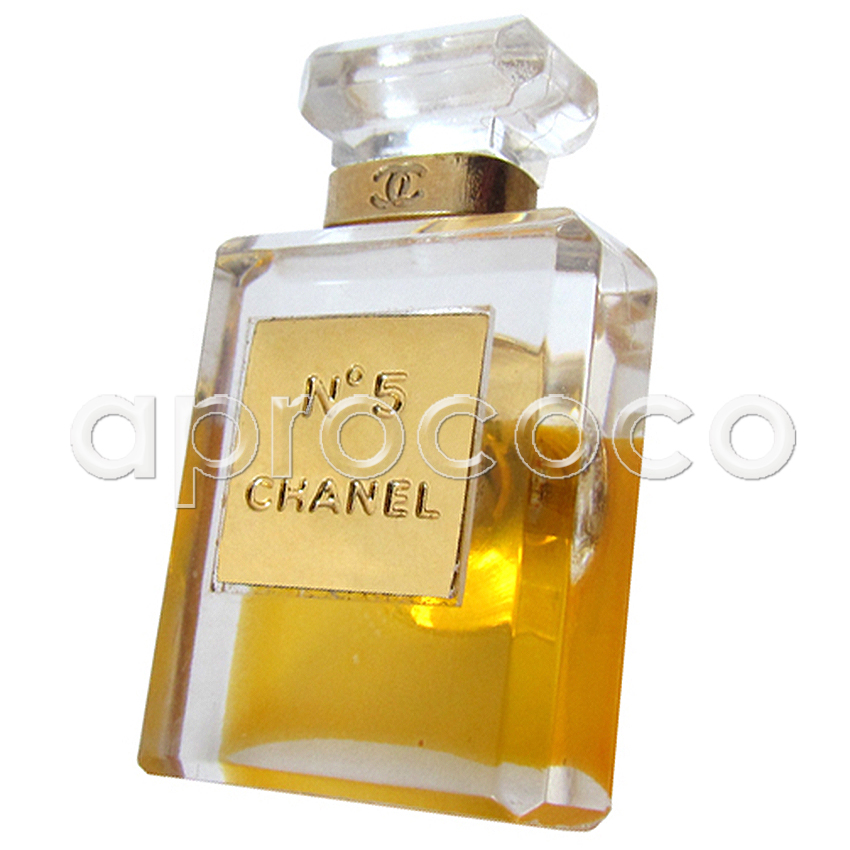 aprococo - CHANEL iconic No. 5 Perfume Bottle Pin Brooch