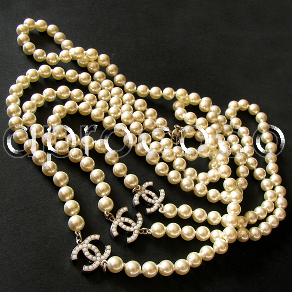 Chanel 100th Anniversary Pearl Classic CC Choker Necklace A64757 – Boutique  Patina