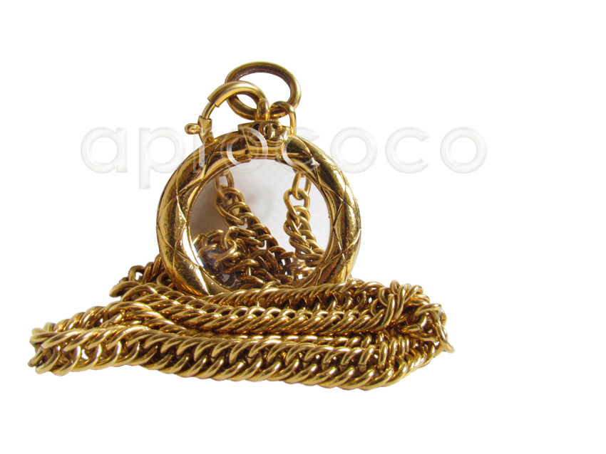 CHANEL, Jewelry, Chanel Vintage Magnifying Glass Necklace