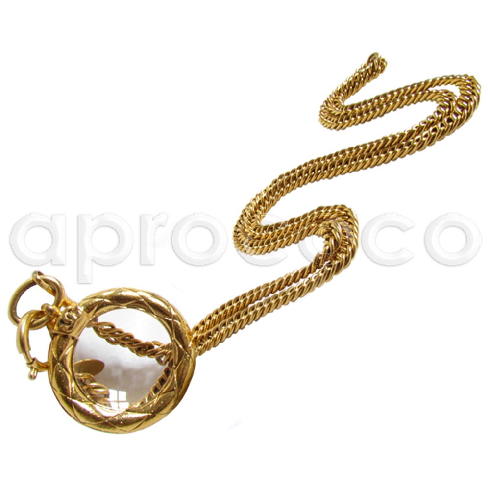 aprococo - VINTAGE CHANEL Magnifying Glass / LOUPE / Monocle
