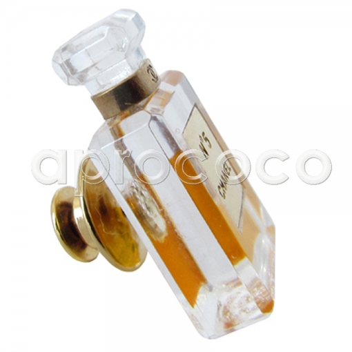 aprococo - CHANEL iconic No. 5 Perfume Bottle Pin Brooch