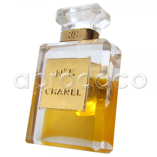 A Pin Brooch Vintage Iconic Coco Chanel No.5 Bottle Perfume