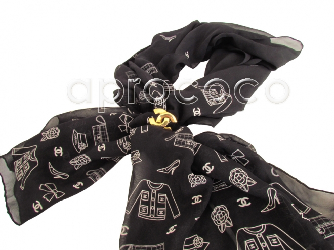chanel scarf ring